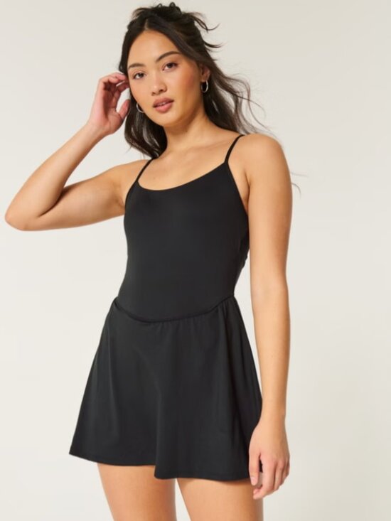 Gilly Hicks Dresses & Skirts - Gilly Hicks / Hollister Active Strappy Back Dress Black